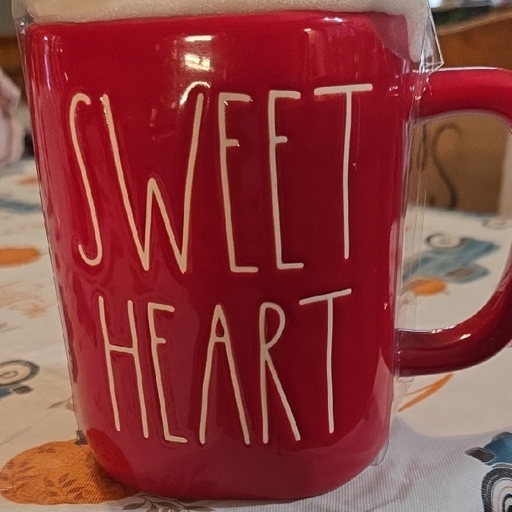 Rae Dunn Red Sweet Heart Mug